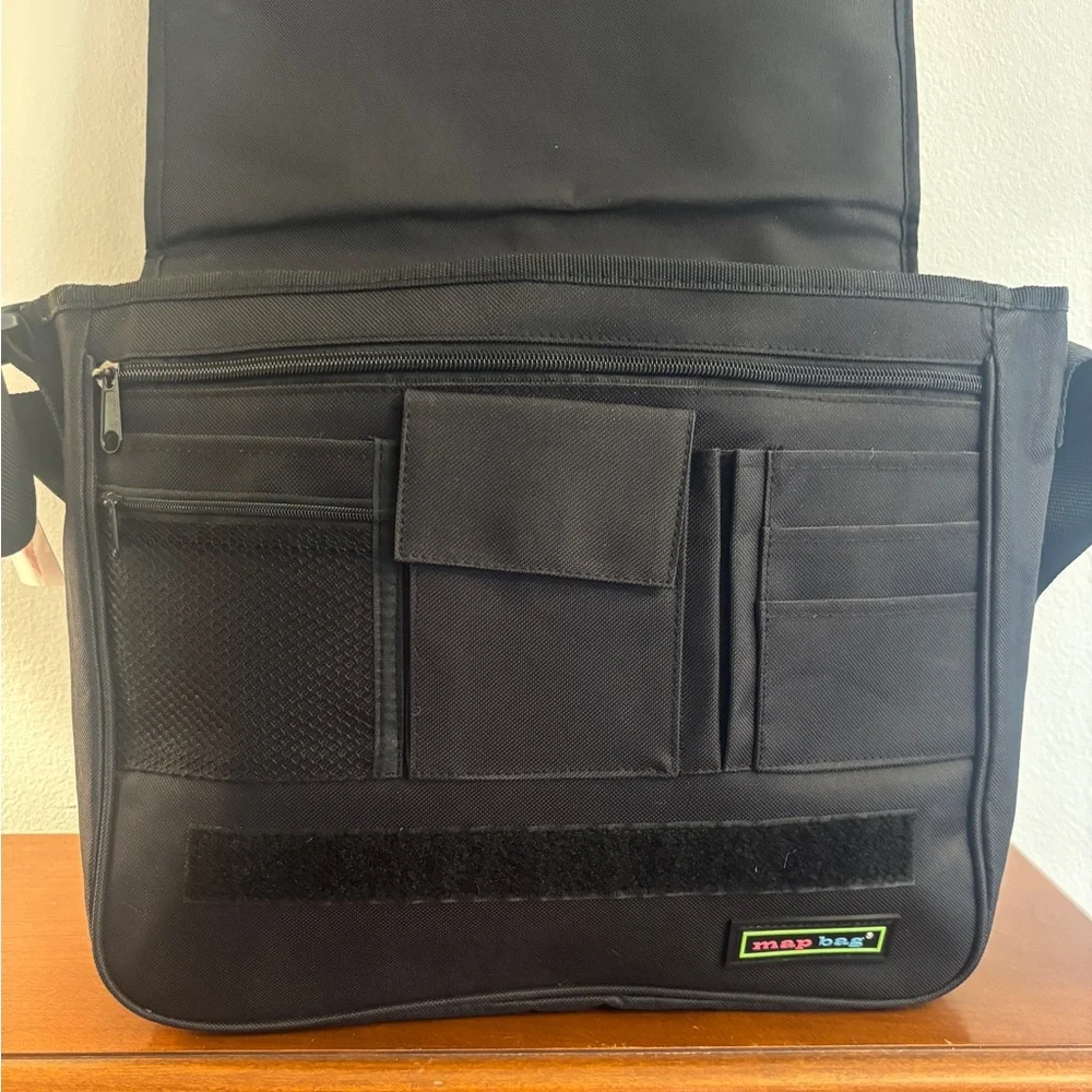 NWT Barcelona Map Bag